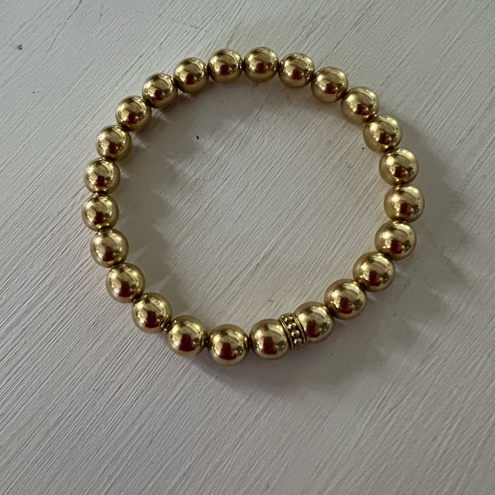 Lagos Bead Bracelet … 18kgold … 8mm … Large